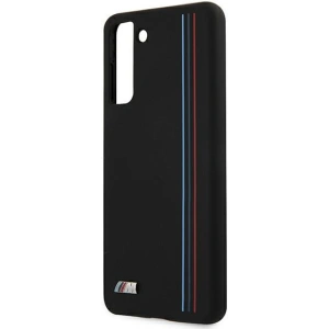 Kup Etui BMW BMHCS21SSIVTBK Samsung Galaxy S21 negru/black Silicone Stripes M Collection - BMW130BLK - {ean13} - Sklep Home Screen