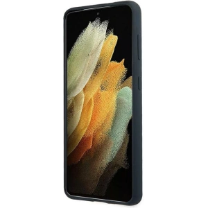 Etui BMW BMHCS21SSILNA Samsung Galaxy S21 granátový/navy hardcase Silicone Signature