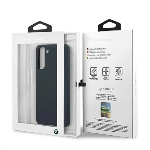 Kup Etui BMW BMHCS21SSILNA Samsung Galaxy S21 sötétkék/hardcase Silicone Signature - BMW129NAV - {ean13} - Sklep Home Screen