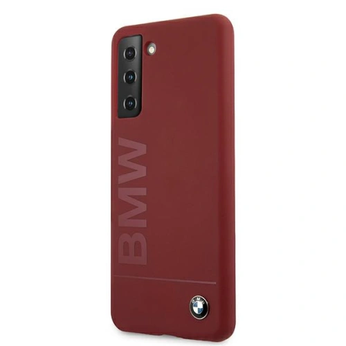 Kup Etui BMW BMHCS21SSLBLRE Samsung Galaxy S21 czerwony/red hardcase Silicone Signature Logo - BMW132RED - {ean13} - Sklep Home Screen