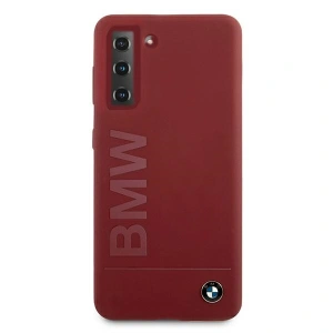 Kup Etui BMW BMHCS21SSLBLRE Samsung Galaxy S21 roșu/red hardcase Silicone Signature Logo - BMW132RED - {ean13} - Sklep Home Screen