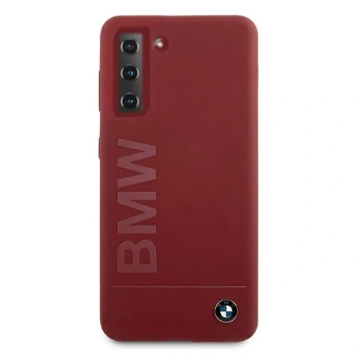 Kup Etui BMW BMHCS21SSLBLRE Samsung Galaxy S21 czerwony/red hardcase Silicone Signature Logo - BMW132RED - {ean13} - Sklep Home Screen