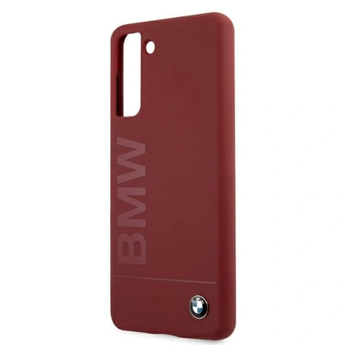 Kup Etui BMW BMHCS21SSLBLRE Samsung Galaxy S21 czerwony/red hardcase Silicone Signature Logo - BMW132RED - {ean13} - Sklep Home Screen