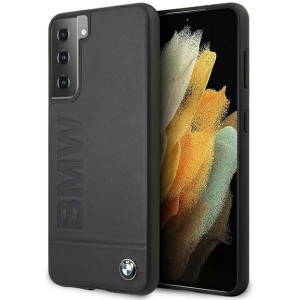 Etui BMW BMHCS21SSLLNA Samsung Galaxy S21 sötétkék/hardcase Signature Logo Imprint