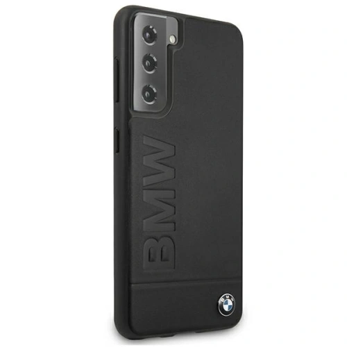 Kup Case BMW BMHCS21SSLLBK Samsung Galaxy S21 schwarz/black hardcase Signature Logo Imprint - BMW133BLK - {ean13} - Sklep Home Screen