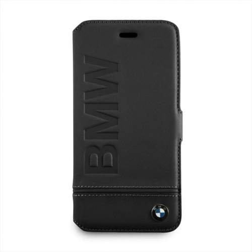 Kup Etui BMW BMFLBKI8LLSB Apple iPhone SE 2022/SE 2020/8/7 könyv fekete/black - BMW135BLK - {ean13} - Sklep Home Screen