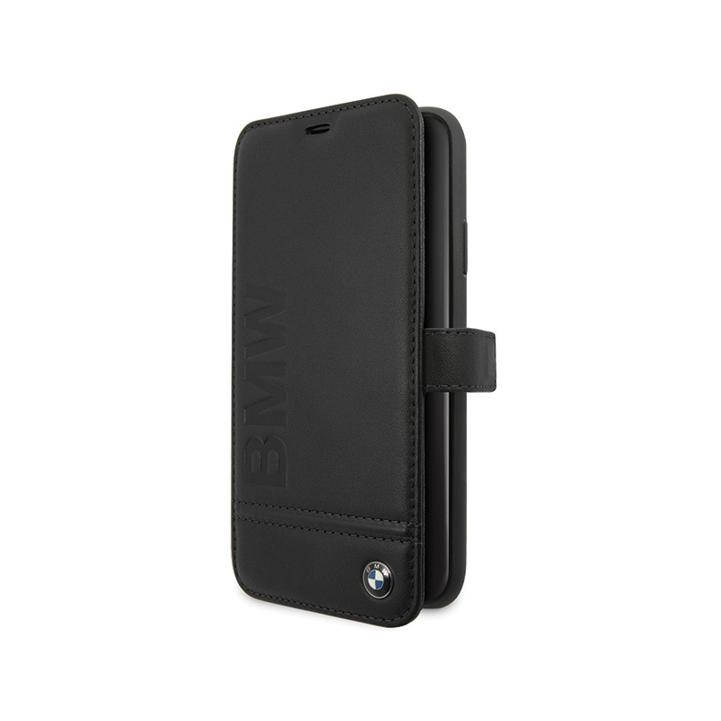 Buy BMW BMFLBKSN65LLSB Apple iPhone 11 Pro Max black book Signature - 3700740462522 - BMW138BLK - Homescreen.pl