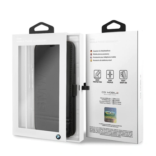 Kup Etui BMW BMFLBKSN65LLSB Apple iPhone 11 Pro Max fekete/black book Signature - BMW138BLK - {ean13} - Sklep Home Screen