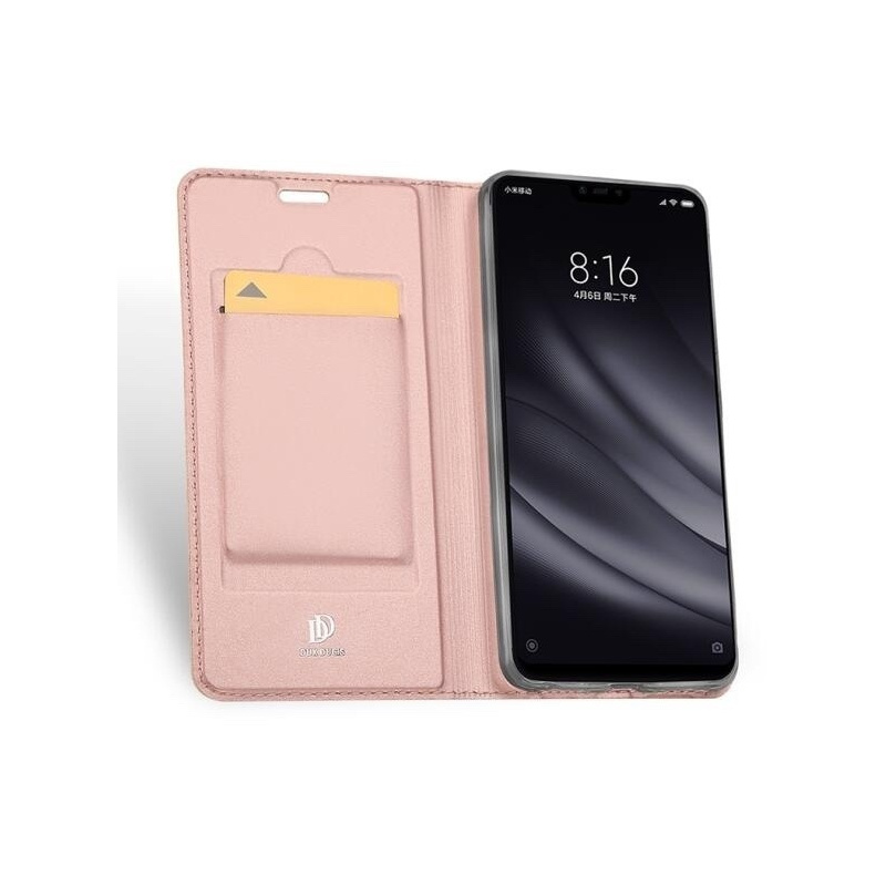 Etui DuxDucis SkinPro Xiaomi Mi8 Lite Rose Gold + Szkło