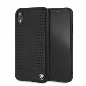 Kup Etui BMW BMHCI61PEBOBK Apple iPhone XR czarny/black hardcase Signature Perforated - BMW145BLK - {ean13} - Sklep Home Screen