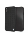Etui BMW BMHCI61PEBOBK Apple iPhone XR černý/black hardcase Signature Perforated