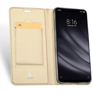 DuxDucis SkinPro Xiaomi Mi8 Lite Gold + Tempered Glass