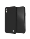Case BMW BMHCI61SILBK Apple iPhone XR schwarz/black hardcase Silikon