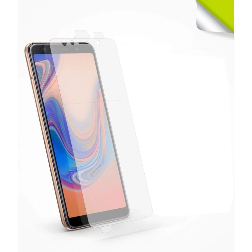 Folia Ringke Dual Easy Full Cover Samsung Galaxy A7 2018 Case Friendly