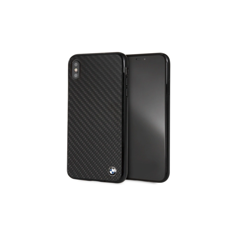 Etui BMW BMHCI65MBC Apple iPhone XS Max czarny/black hardcase Siganture-Carbon