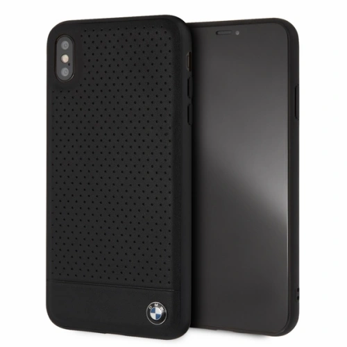 Kup Etui BMW BMHCI65PEBOBK Apple iPhone XS Max fekete/hardcase Signature Perforated - BMW152BLK - {ean13} - Sklep Home Screen