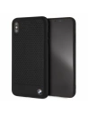 Etui BMW BMHCI65PEBOBK Apple iPhone XS Max fekete/hardcase Signature Perforated