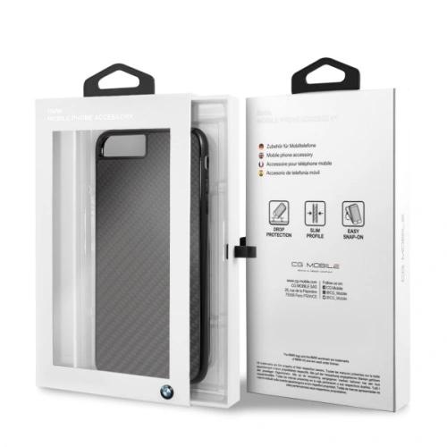 Kup Etui BMW BMHCI8LMBC Apple iPhone 8/7 Plus fekete/black hardcase - BMW156BLK - {ean13} - Sklep Home Screen
