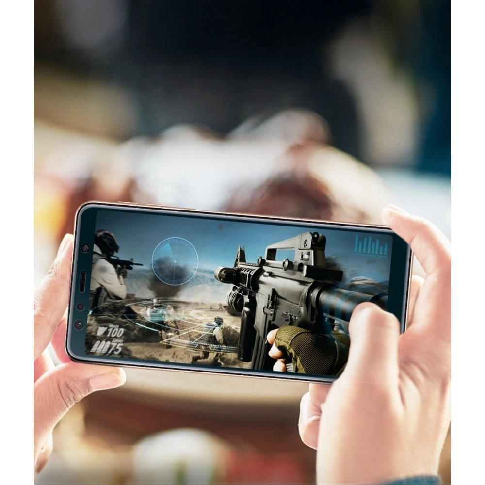 Folia Ringke Dual Easy Full Cover Samsung Galaxy A7 2018 Case Friendly