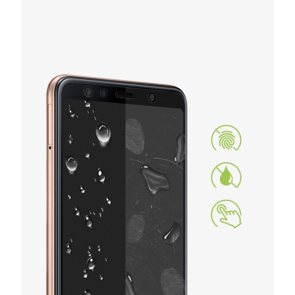 Folia Ringke Dual Easy Full Cover Samsung Galaxy A7 2018 Case Friendly