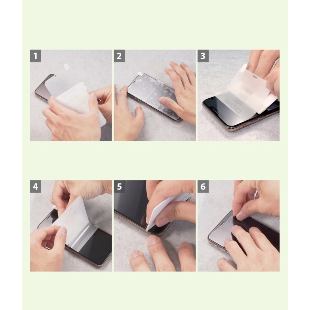 Folia Ringke Dual Easy Full Cover Samsung Galaxy A7 2018 Case Friendly