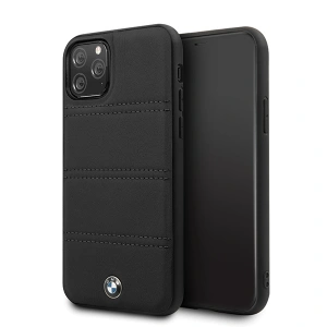 Kup Etui BMW BMHCN58PELBK Apple iPhone 11 Pro czarny/black hardcase Signature Horizontal Lines - BMW166BLK - {ean13} - Sklep Home Screen