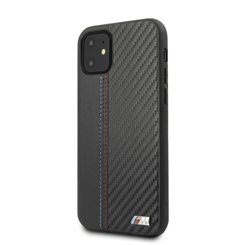 Kup Case BMW BMHCN61MCARBK Apple iPhone 11 schwarz/black hardcase PU Carbon - BMW169BLK - {ean13} - Sklep Home Screen
