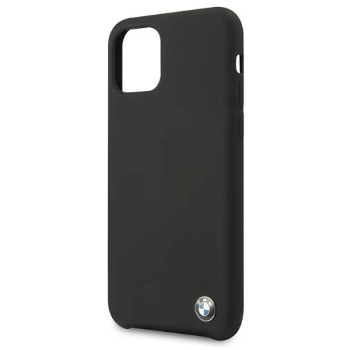 Kup Etui BMW BMHCN61SILBK Apple iPhone 11 negru/black hardcase Silicon - BMW175BLK - {ean13} - Sklep Home Screen