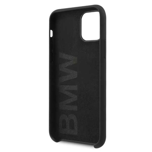 Kup Etui BMW BMHCN61SILBK Apple iPhone 11 negru/black hardcase Silicon - BMW175BLK - {ean13} - Sklep Home Screen