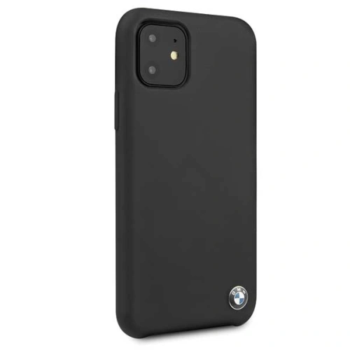 Kup Etui BMW BMHCN61SILBK Apple iPhone 11 negru/black hardcase Silicon - BMW175BLK - {ean13} - Sklep Home Screen