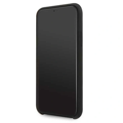 Kup Case BMW BMHCN61SILBK Apple iPhone 11 schwarz/black hardcase Silikon - BMW175BLK - {ean13} - Sklep Home Screen