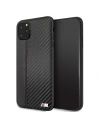 Etui BMW BMHCN65MCARBK Apple iPhone 11 Pro Max negru/black hardcase PU Carbon