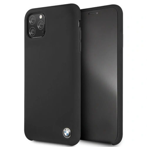 Kup Case BMW BMHCN65SILBK Apple iPhone 11 Pro Max schwarz/hardcase Silikon - BMW182BLK - {ean13} - Sklep Home Screen