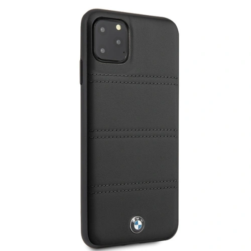 Kup Etui BMW BMHCN65PELBK Apple iPhone 11 Pro Max czarny/black hardcase Signature Horizontal Lines - BMW181BLK - {ean13} - Sklep Home Screen