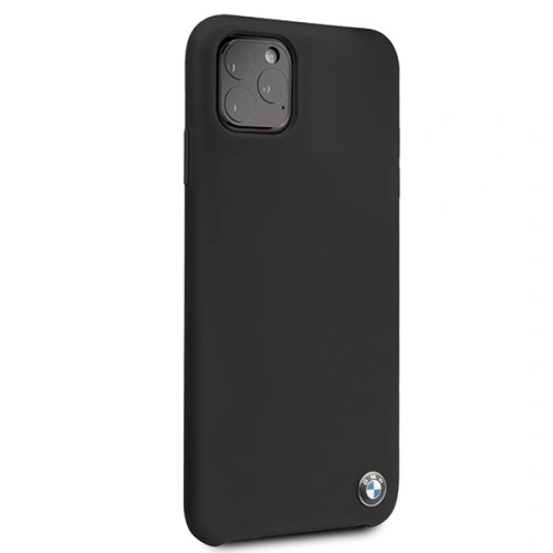 Kup Case BMW BMHCN65SILBK Apple iPhone 11 Pro Max schwarz/hardcase Silikon - BMW182BLK - {ean13} - Sklep Home Screen