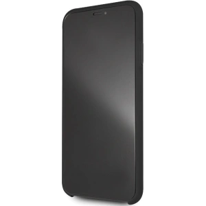 Buy BMW BMHCN65SILBK Apple iPhone 11 Pro Max black hardcase Silicone - BMW182BLK - {ean13} - Home Screen Store Europe