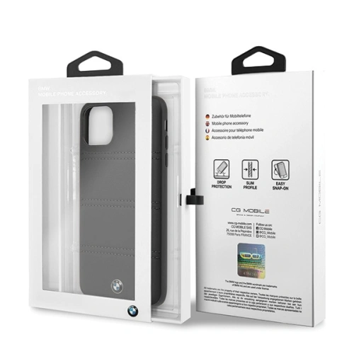 Kup Etui BMW BMHCN65PELBK Apple iPhone 11 Pro Max negru/black hardcase Linii Orizontale Semnătură - BMW181BLK - {ean13} - Sklep Home Screen
