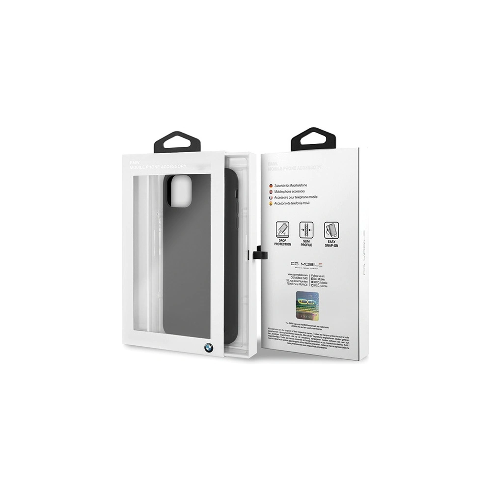 Etui BMW BMHCN65SILBK Apple iPhone 11 Pro Max czarny/black hardcase Silicone