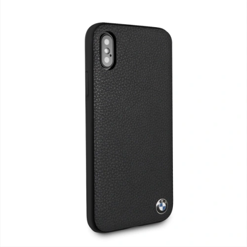 BMW BMHCPXGLBK Apple iPhone X black hardcase grained