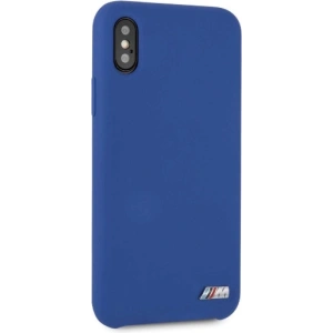 Kup Case BMW BMHCPXMSILNA Apple iPhone X/XS blau/navy Hardcase Silikon M Collection - BMW186NAV - {ean13} - Sklep Home Screen