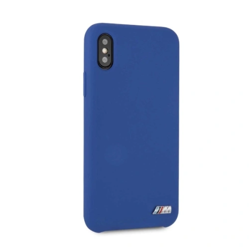 Kup Etui BMW BMHCPXMSILNA Apple iPhone X/XS albastru/navy hardcase Silicone M Collection - BMW186NAV - {ean13} - Sklep Home Screen