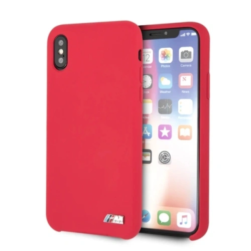 Kup Etui BMW BMHCPXMSILRE Apple iPhone X/XS červené/hardcase silikon M Collection - BMW187RED - {ean13} - Sklep Home Screen