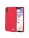 Etui BMW BMHCPXMSILRE Apple iPhone X/XS roșu/red hardcase Silicon M Collection