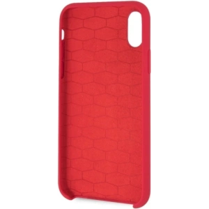 BMW BMHCPXMSILRE Apple iPhone X/XS red hardcase Silicone M Collection