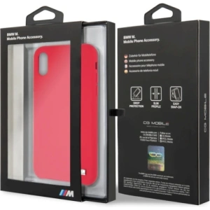 Kup Case BMW BMHCPXMSILRE Apple iPhone X/XS rot/red Hardcase Silikon M Collection - BMW187RED - {ean13} - Sklep Home Screen