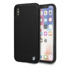 Kup Case BMW BMHCPXPEBOBK Apple iPhone X/XS schwarz/hardcase perforiert - BMW189BLK - {ean13} - Sklep Home Screen