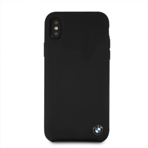 Kup Etui BMW BMHCPXSILBK Apple iPhone X/XS czarny/black hardcase Silicone - BMW191BLK - {ean13} - Sklep Home Screen