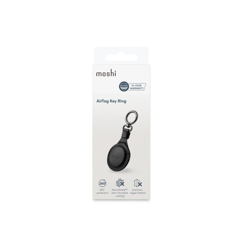 Kup Etui Moshi Key Ring Apple AirTag (Jet Black) - MOSH200BLK - {ean13} - Sklep Home Screen