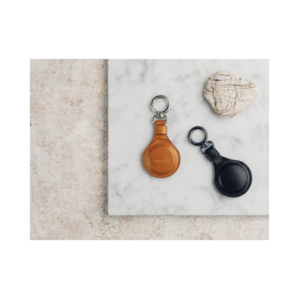 Etui Moshi Key Ring Apple AirTag (Jet Black)