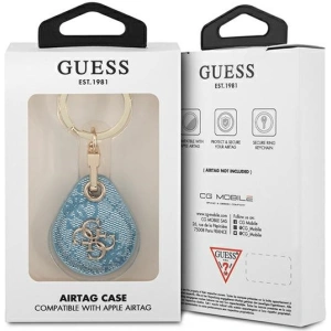Kup Etui Guess GUATP4GM4PB Apple AirTag niebieski/blue 4G Big Metal Logo - GUE1243BLU - {ean13} - Sklep Home Screen
